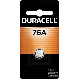 Duracell A76 Battery, 1 Count Pack